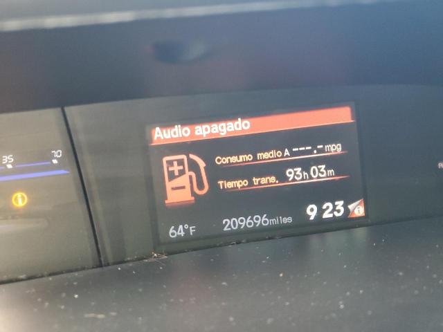 2HGFB2F92FH509390 - 2015 HONDA CIVIC EXL შავი ფოტო 9