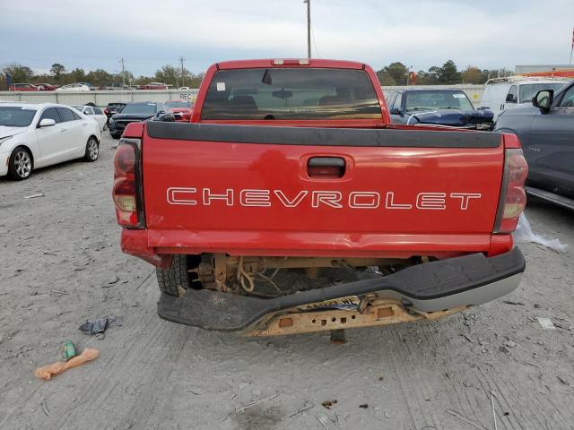 1GCEC19V17Z133969 - 2007 CHEVROLET SILVERADO C1500 CLASSIC RED photo 6