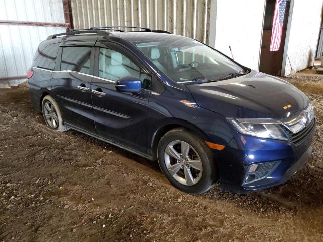 5FNRL6H72JB059833 - 2018 HONDA ODYSSEY EXL BLUE photo 4