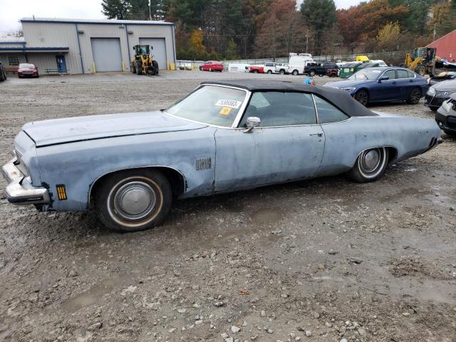 3N67H3M371968 - 1973 OLDSMOBILE DELTA 88 BLUE photo 1