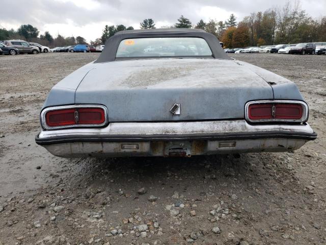 3N67H3M371968 - 1973 OLDSMOBILE DELTA 88 BLUE photo 6