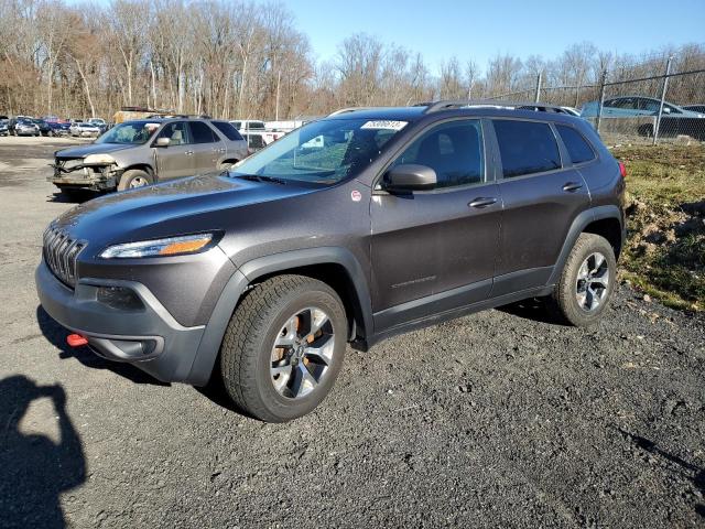 1C4PJMBB9FW611264 - 2015 JEEP CHEROKEE TRAILHAWK GRAY photo 1
