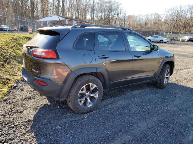 1C4PJMBB9FW611264 - 2015 JEEP CHEROKEE TRAILHAWK GRAY photo 3