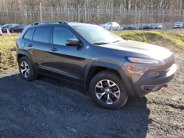1C4PJMBB9FW611264 - 2015 JEEP CHEROKEE TRAILHAWK GRAY photo 4