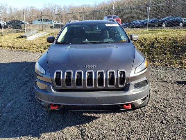 1C4PJMBB9FW611264 - 2015 JEEP CHEROKEE TRAILHAWK GRAY photo 5