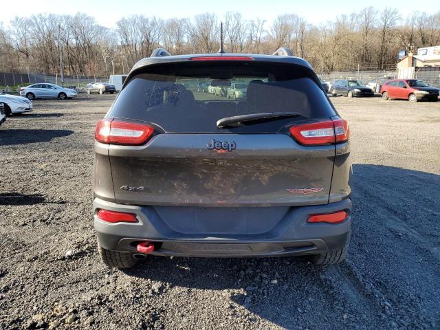 1C4PJMBB9FW611264 - 2015 JEEP CHEROKEE TRAILHAWK GRAY photo 6