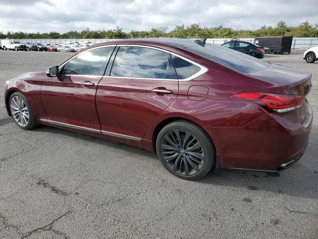 KMHGN4JFXFU085968 - 2015 HYUNDAI GENESIS 5.0L BURGUNDY photo 2