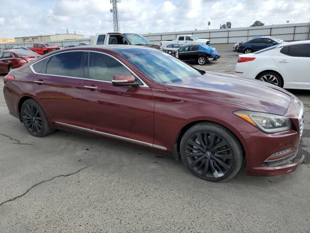 KMHGN4JFXFU085968 - 2015 HYUNDAI GENESIS 5.0L BURGUNDY photo 4