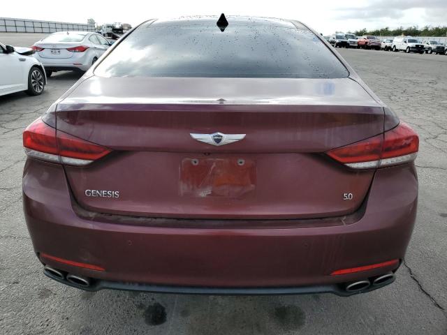 KMHGN4JFXFU085968 - 2015 HYUNDAI GENESIS 5.0L BURGUNDY photo 6