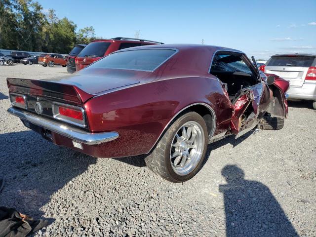 124377N180545 - 1967 CHEVROLET CAMARO RS BURGUNDY photo 3