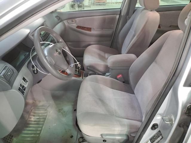 2T1BR32E45C332612 - 2005 TOYOTA COROLLA CE SILVER photo 7