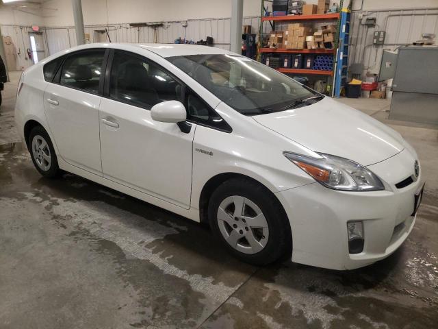 JTDKN3DU4A0219019 - 2010 TOYOTA PRIUS WHITE photo 4