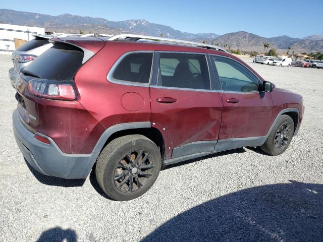 1C4PJLCB5KD187578 - 2019 JEEP CHEROKEE LATITUDE BURGUNDY photo 3