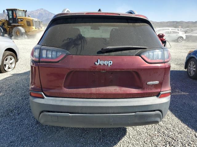 1C4PJLCB5KD187578 - 2019 JEEP CHEROKEE LATITUDE BURGUNDY photo 6