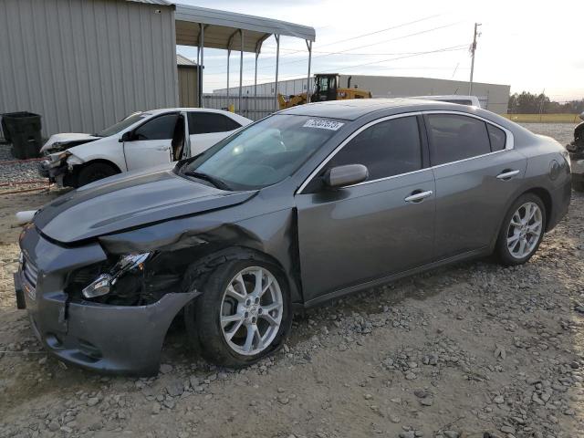 1N4AA5AP3EC906018 - 2014 NISSAN MAXIMA S GRAY photo 1