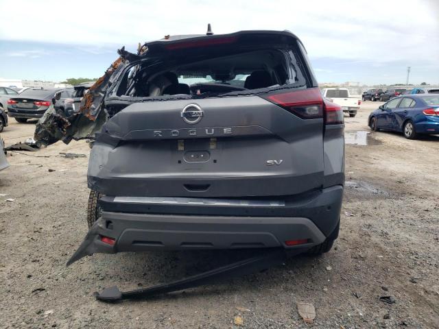 5N1AT3BA3MC787660 - 2021 NISSAN ROGUE SV GRAY photo 6