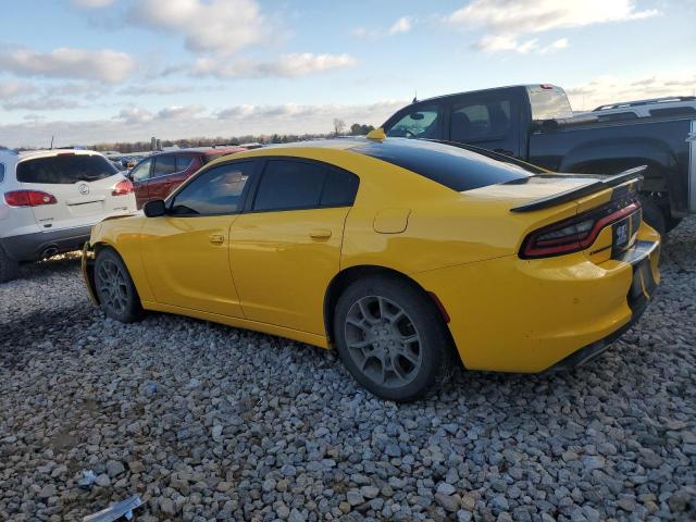 2C3CDXJG4HH551887 - 2017 DODGE CHARGER SXT YELLOW photo 2