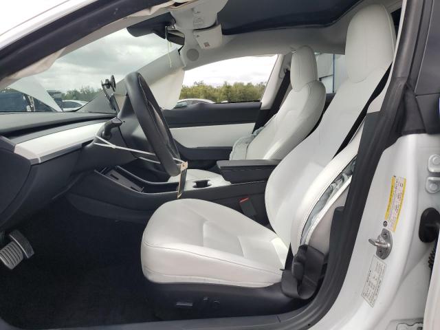 5YJ3E1EA6LF709947 - 2020 TESLA MODEL 3 WHITE photo 7