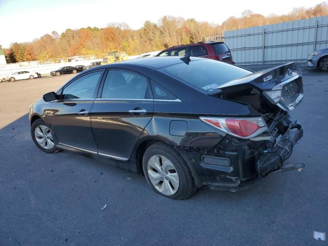 KMHEC4A42FA135274 - 2015 HYUNDAI SONATA HYBRID BLACK photo 2