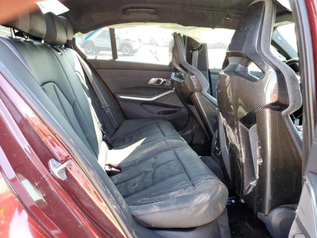 WBS43AY04PFN72160 - 2023 BMW M3 COMPETITION ბურგუნდია ფოტო 10