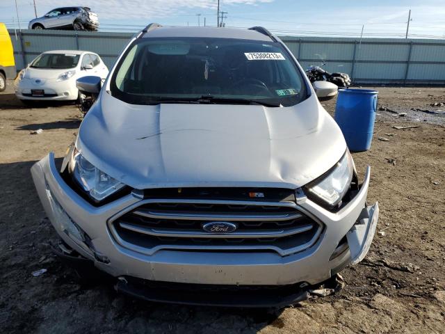 MAJ6S3GL2KC303827 - 2019 FORD ECOSPORT SE SILVER photo 5