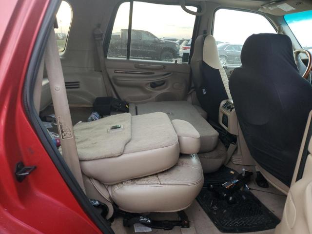 5LMFU28R01LJ17423 - 2001 LINCOLN NAVIGATOR წითელი ფოტო 11