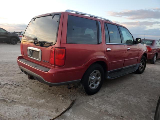 5LMFU28R01LJ17423 - 2001 LINCOLN NAVIGATOR წითელი ფოტო 3