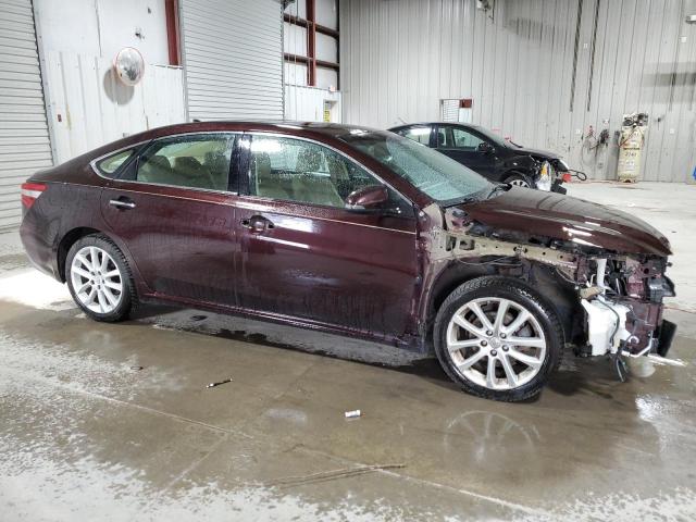 4T1BK1EBXDU056654 - 2013 TOYOTA AVALON BASE 勃艮第红 照片 4