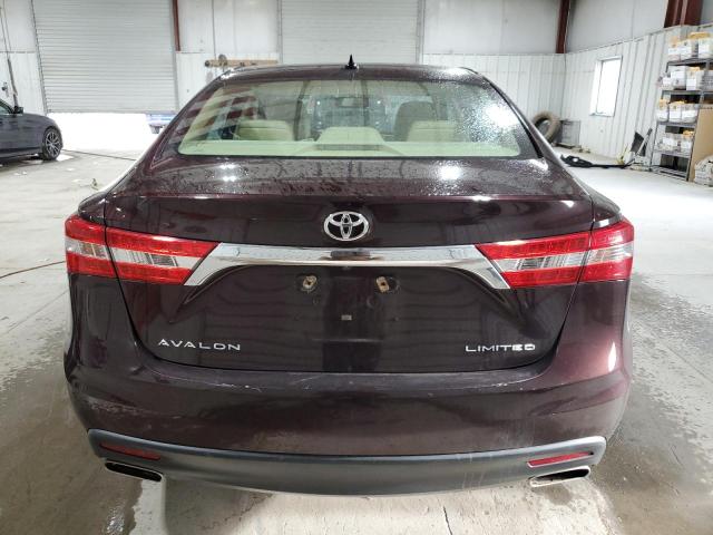 4T1BK1EBXDU056654 - 2013 TOYOTA AVALON BASE 勃艮第红 照片 6
