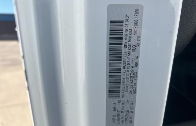 3C6TRVCG0FE507190 - 2015 RAM PROMASTER 2500 HIGH أبيض صورة 10