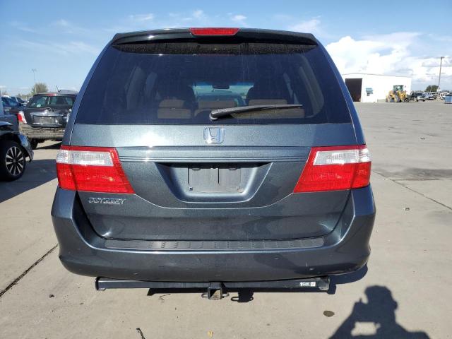 5FNRL38406B400299 - 2006 HONDA ODYSSEY EX GRAY photo 6