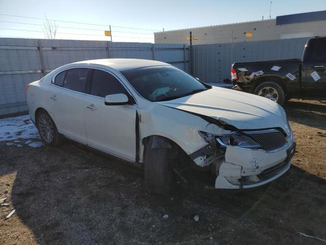 1LNHL9DK0DG605851 - 2013 LINCOLN MKS WHITE photo 4