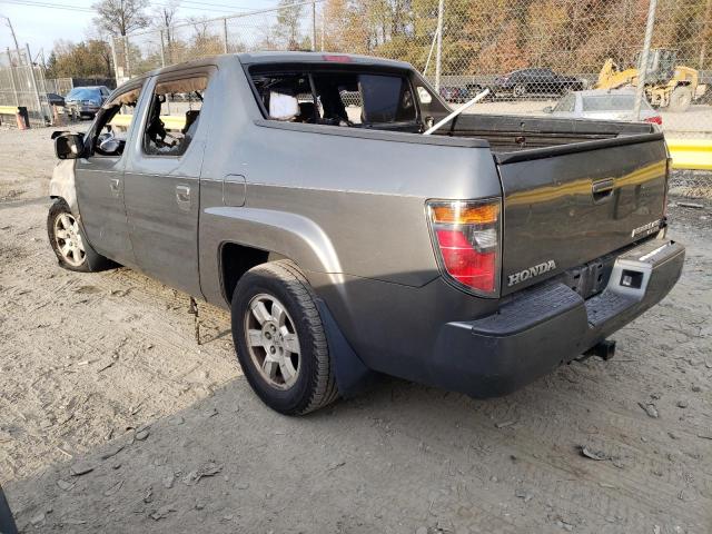 2HJYK165X8H521624 - 2008 HONDA RIDGELINE RTL GRAY photo 2