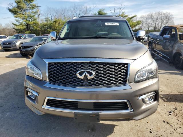 JN8AZ2NC6F9370631 - 2015 INFINITI QX80 GRAY photo 5