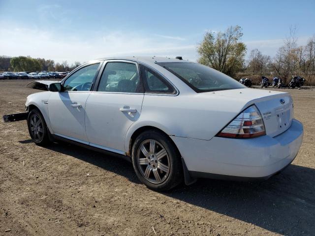 1FAHP27W18G112593 - 2008 FORD TAURUS SEL WHITE photo 2