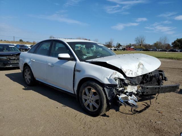 1FAHP27W18G112593 - 2008 FORD TAURUS SEL WHITE photo 4