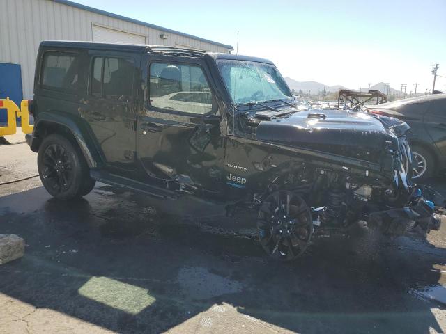 1C4JJXP68NW178764 - 2022 JEEP WRANGLER U SAHARA 4XE BLACK photo 4