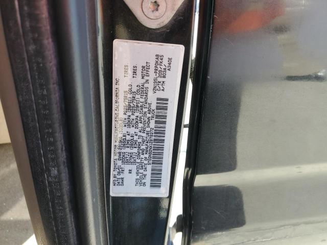 5TEGN92NX1Z878372 - 2001 TOYOTA TACOMA DOUBLE CAB PRERUNNER BLACK photo 12