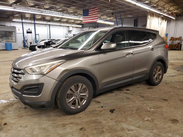 5XYZTDLB4DG028192 - 2013 HYUNDAI SANTA FE S SILVER photo 1