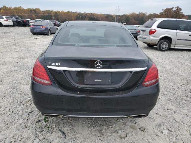 55SWF4JB3HU208711 - 2017 MERCEDES-BENZ C 300 BLACK photo 6