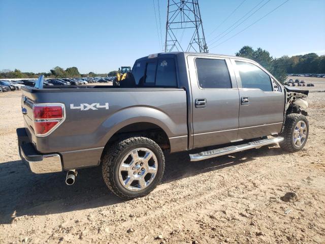 1FTFW1EFXDFD90135 - 2013 FORD F150 SUPERCREW GRAY photo 3