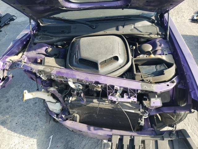 2C3CDZFJXGH146020 - 2016 DODGE CHALLENGER R/T SCAT PACK PURPLE photo 11