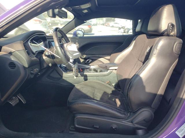 2C3CDZFJXGH146020 - 2016 DODGE CHALLENGER R/T SCAT PACK PURPLE photo 7