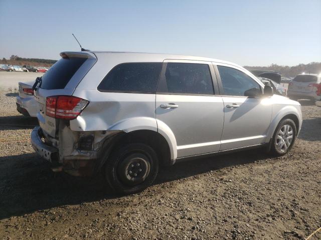 3C4PDCAB3ET315146 - 2014 DODGE JOURNEY SE SILVER photo 3