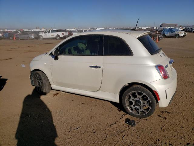 3C3CFFKHXJT377767 - 2018 FIAT 500 POP WHITE photo 2