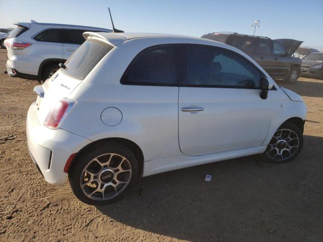 3C3CFFKHXJT377767 - 2018 FIAT 500 POP WHITE photo 3