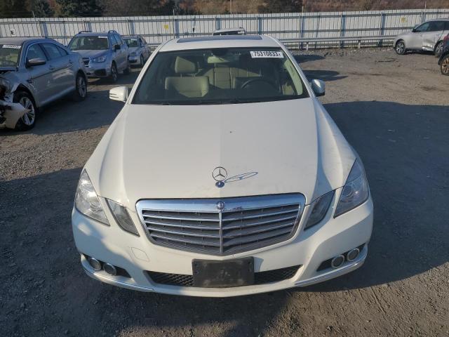 WDDHF2EB4BA339855 - 2011 MERCEDES-BENZ E 350 BLUETEC WHITE photo 5