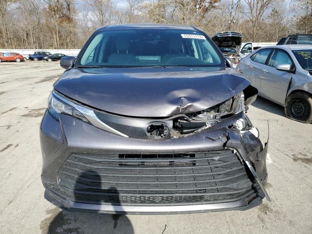 5TDKSKFC8MS011962 - 2021 TOYOTA SIENNA LE GRAY photo 5