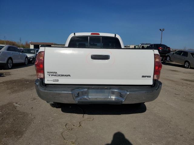 5TETX22N08Z522877 - 2008 TOYOTA TACOMA ACCESS CAB WHITE photo 6