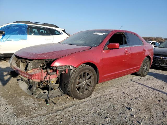 3FAHP0JA2CR370799 - 2012 FORD FUSION SEL RED photo 1